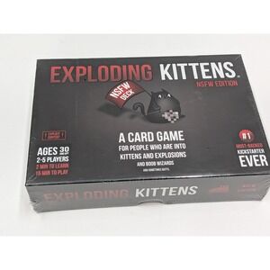 Exploding Kittens NSFW Edition Card Game Ages 30 Plus 2-5 Players
